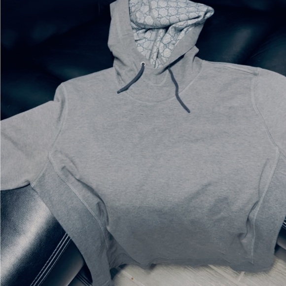 Vintage “GUCCI” Gray Patterned Hoodie - Picture 8 of 8